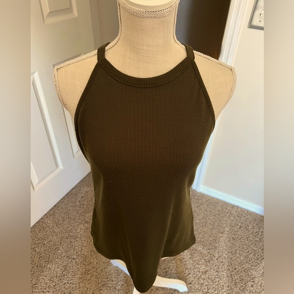 NEW Olive green tank top. SHEIN SIZE XL - Picture 1 of 5